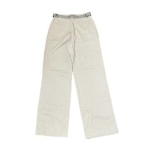 The Limited Pants Size‎ 2 Tan Womens Belted 100% Cotton Chino Khakis 26X30